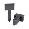 Nicola Spring Number Natural Slate Flower/Plant/Herb Square Top Label Pegs