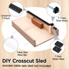 26Pcs Table Saw Crosscut Sled Kit, Table Saw Sled Set