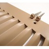 HVAC Premium 16'' x 8'' [Duct Opening] Flat Stamped Steel