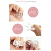 prendre ネイル固定クリップ 10個セット セルフネイル ジェル チップフォーム チップ ズレ防止 透明 クリア