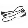 (2 PCS) 3.5mm to Male Flash PC Sync Cable,12-Inch/30CM 3.5mm