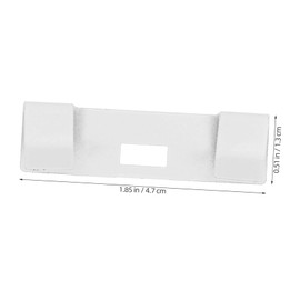 Operitacx 12 Stück Jalousie Zubehör Jalousien Universal Vorhangklammern Vorhangklammern Für Vorhänge Jalousie Volant Ersatzklammern Jalousieklammern Für Fenster Kleine