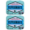 Trader Joe's Organic Peppermints, 1.41 oz Tin (Pack of 2)