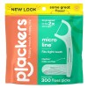 300 CT Plackers Micro Mint Dental Floss Tooth Picks Plastic