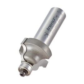 Trend Professional Bearing Guided Ogee Router Cutter Bit, 1/2 Inch Shank, 25.4mm Cut Diameter, 15.9mm Cut Length, 4mm Radius, 46/230X1/2TC