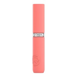 L’Oréal Paris Infaillible Le Matte Resistance Labial Líquido de Larga Duración por 16H, a Prueba de Agua, Color Intenso, con Ácido Hialurónico, Tono First Kiss