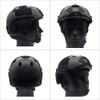 T.D.Well Airsoft Helmet Tactical Helmet Adjustable Dial Adjustment FAST PJ