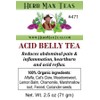 HERB MAN TEAS No more ACIDITY TEA - Reduces stomach