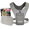TIYA Women's Running Vest + Boobuddy Breast Support Band -