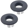 2 Pack Sink Overflow Cover, Bathroom Vanity Sink Basin Overflow