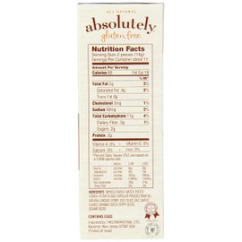 Absolutely Gluten Free Everything Flatbread, 5.29 Ounce
