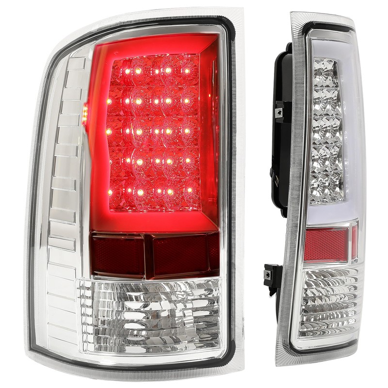 HECASA LED Pair Tail Lights Assembly Compatible with 2007-2014 GMC