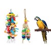 YFFSFDC Parakeet, Parrot Toy, For Birds, Stress Relief, Exercise, Large,