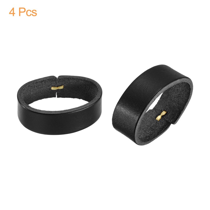 QUARKZMAN Leather Belt Loop Holders 11.5 cm Outer Circumference Belt