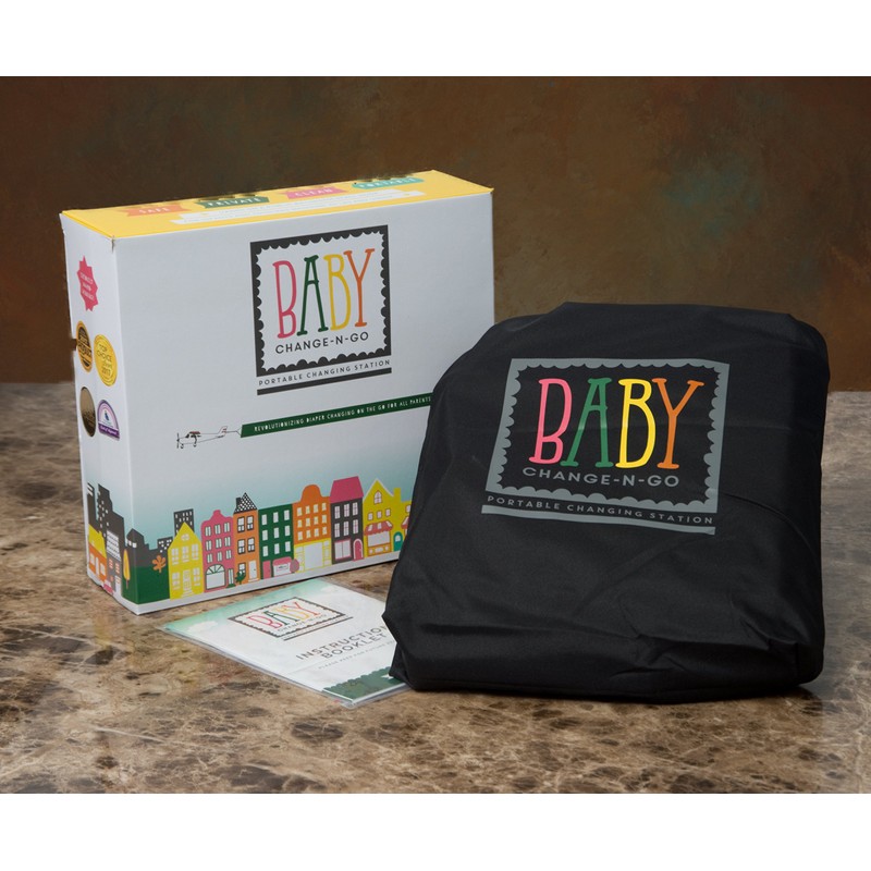 Baby Change-N-Go, Travel Diaper Changing Station, Folds to fit in
