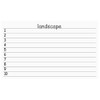 Colonial Cards: 150 Color Cardstock 3" x 5" Index Cards,