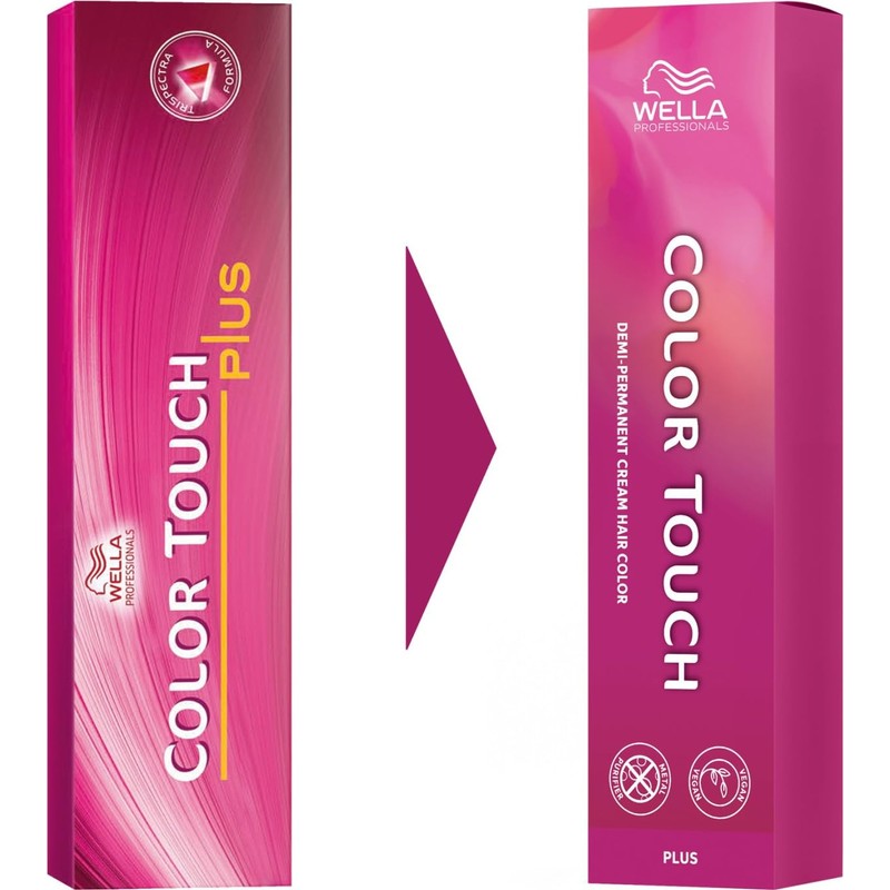 Color Touch Plus 44/05 Mittelbraun Intensiv Natur-Mahagoni 60 ml