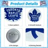 3 Pcs Maple Leafs Buttons Pins, Hockey Team Badge Decoration
