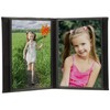 Neil Enterprises Inc. 4x6 Black Photo Album with White Stitching