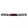 GOODFITMENT Rear Bumper Diffuser Spoiler Lip LED Tail Brake Stop