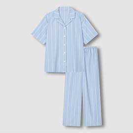 JAJU [JAJU] Women's Striped Short Sleeve 10-part Pajama Set (Choose 1 of 2 types)