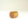 Lamp Finial, Teak, Drum Pattern 9