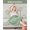 Weighted Lap Blanket 5 lbs for Adults, Luxury Soft Small