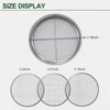 11.8 Inch Garden Soil Sifter Set Dirt Sifter with Interchangeable