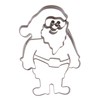 Staedter Embossing Santa Claus Cookie Cutter, 9 cm, Stainless Steel,