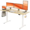 Seang Electric Standing Desk with Adjustable Height, 63x24 Inch Stand