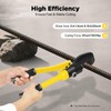 Hydraulic Rebar Cutter Tool, 8T 4mm-16mm Hydraulic Rebar Pliers for