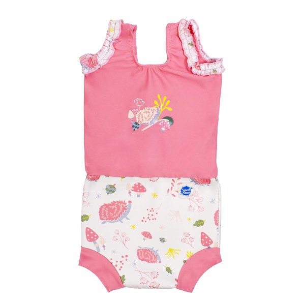 Splash About Happy Nappy Costume One Piece Swimsuit, Forest Walk, 2-3 Years