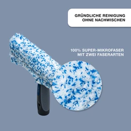 Cleaning Like the Professionals Germany Cleaning Like the Professional Window Wiper and Window Wiper from Lewi in Professional Set, Mop Width 25 cm, Microfibre Cover and Wiper for Window Cleaning