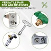 P1300-PART-13-KEY Fire Hydrant Water Spigot Key for Wall Hydrant/Outdoor