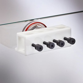 AquaReady Magentic Mount Probe Holder, Slim Design for Saltwater and Freshwater Aquariums, Temperature, Co2 Probe Holes