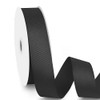 Isaspire 1-1/2" Width x 100 Yards Grosgrain Ribbon, Black Ribbed