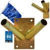 KOTARBAU® Flag Holder 2-Way Screwing Flag Pole Holder Flag Holder