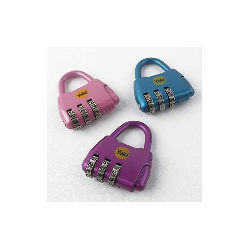 Yale Y-NOVELTY-2 Mixed Fashion Dreams Side Button Novelty Padlock