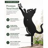 Metal Cat Garden Stakes for Outdoor Decor – Cute Cat
