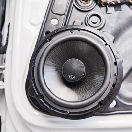 NVX VSP525 480W Peak (180W RMS) 5.25" V-Series 2-Way Coaxial Speakers with 25mm Silk Dome Tweeters
