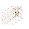 Coaster Hare Bunny Rabbit Wildlife Black white Animals Coasters Watercolour