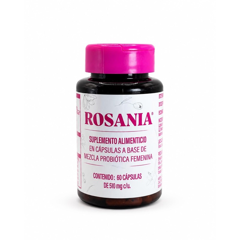Rosania? Suplemento Probi?tico Femenino 60 C?psulas 510 Mg