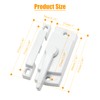 Uenhoy 4 Pack Cam Action Window Sash Locks for Double