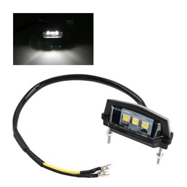 YGDMD License Plate Light for Motorcycles,12V Shockproof and Sealing LED Motorcycle Tail Light for Illuminate Plates Clearly,Universal Motorcycle Lights Tag Lights for License Plate