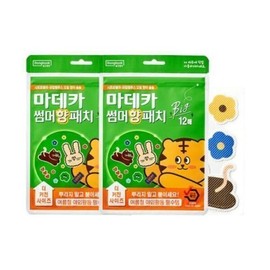 dongkookpharm Madeca Summer Scent Patch Big 12 patches x 2 packs / dongkookpharm 마데카 썸머 향 패치 빅 12매입 x 2팩