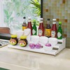 Jojocross Spice Rack Organizer for Cabinet, 3 Tier Expandable Spices
