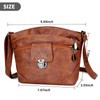 WITERY Small Crossboby Purses for Women - Lightweight PU Leather