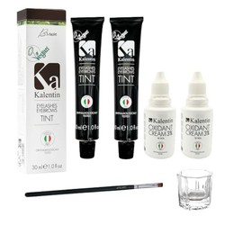 Professional Kalentin Eyebrow Color 2-Pack Plus 2-Developers (Brown)