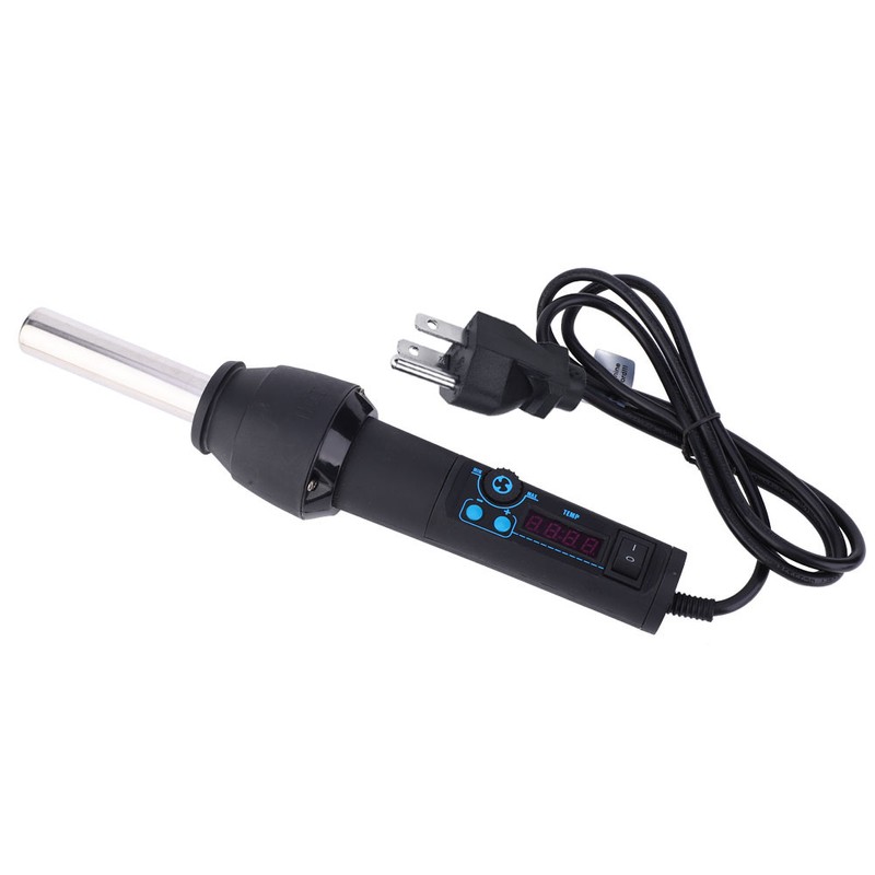 Digital Display Hot Air Gun Handheld Heat Gun Air Heater