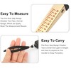 IUSOT Fire Door Gap Gauge, Precision Door Gap Measuring Tool,